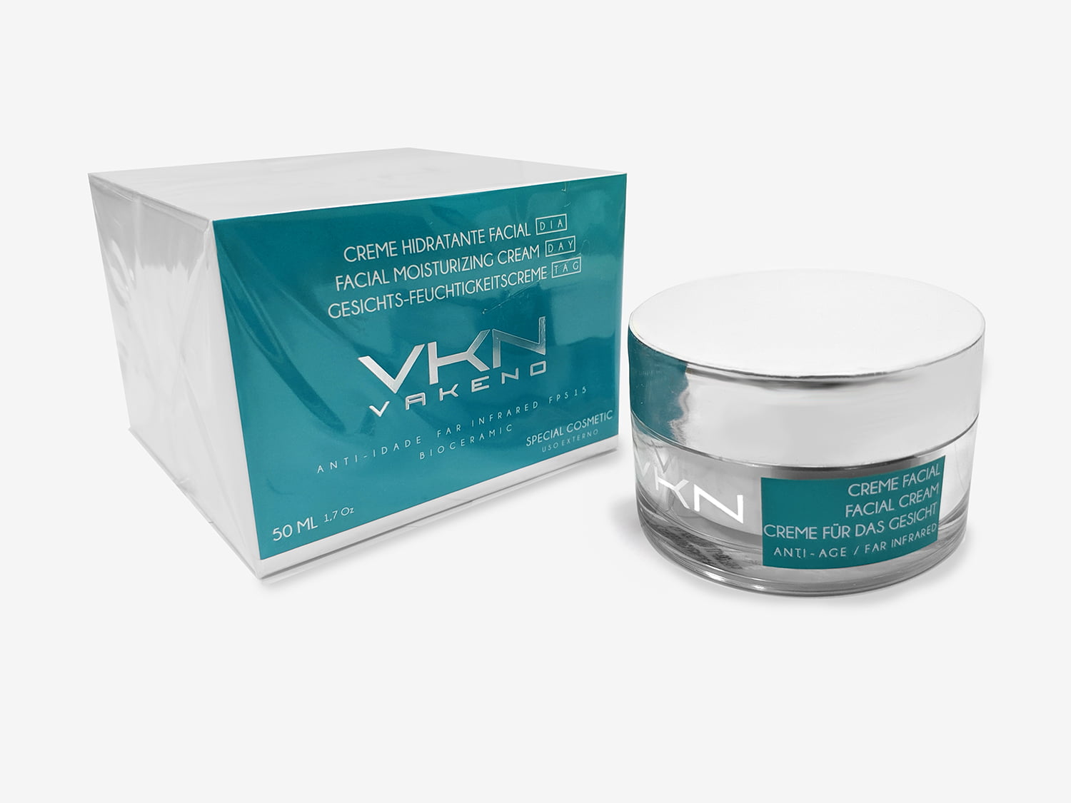 Vakeno Hidratante Facial Diurno 50g - Imagem 2