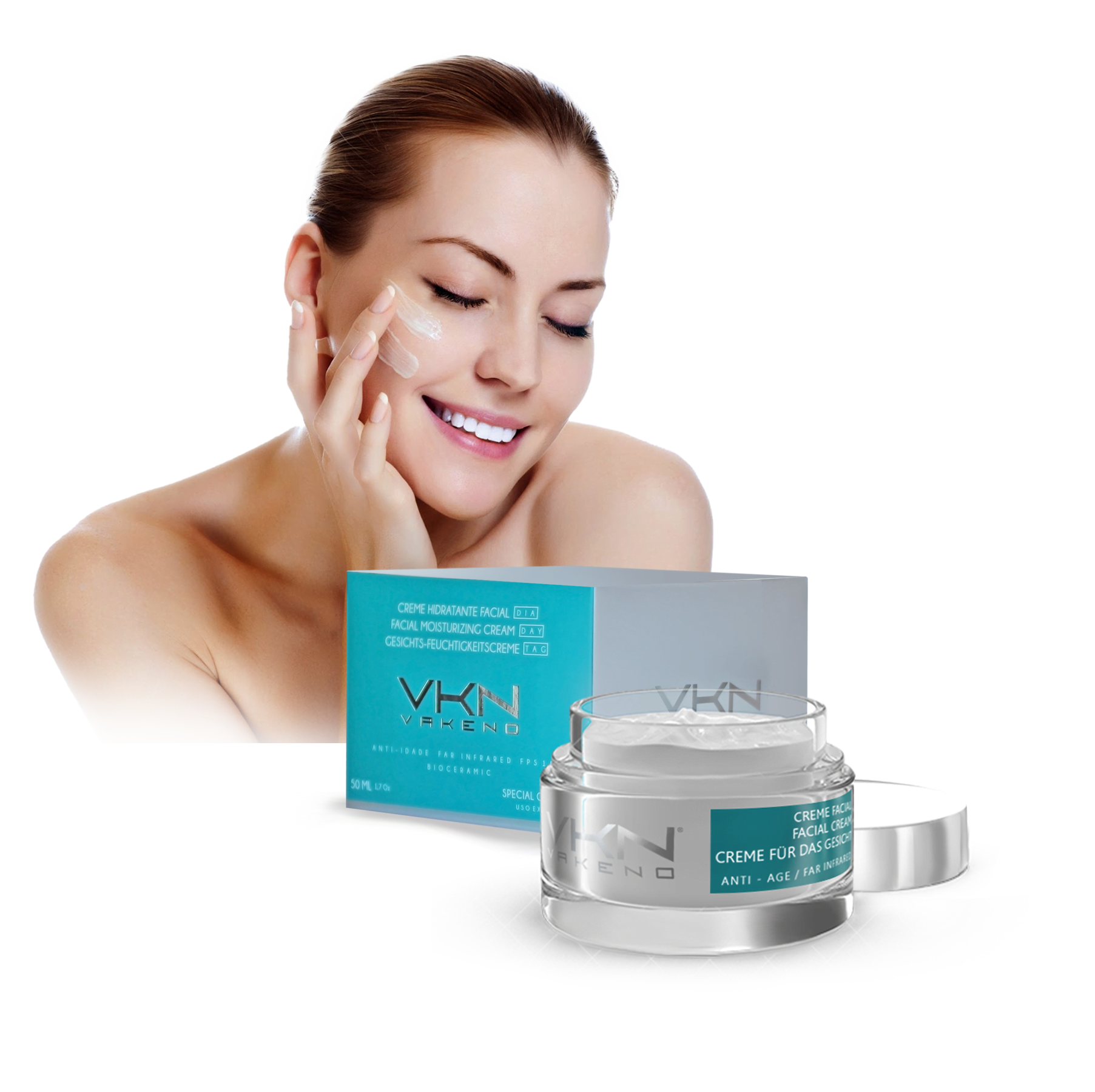 Vakeno Hidratante Facial Diurno 50g - Imagem 5