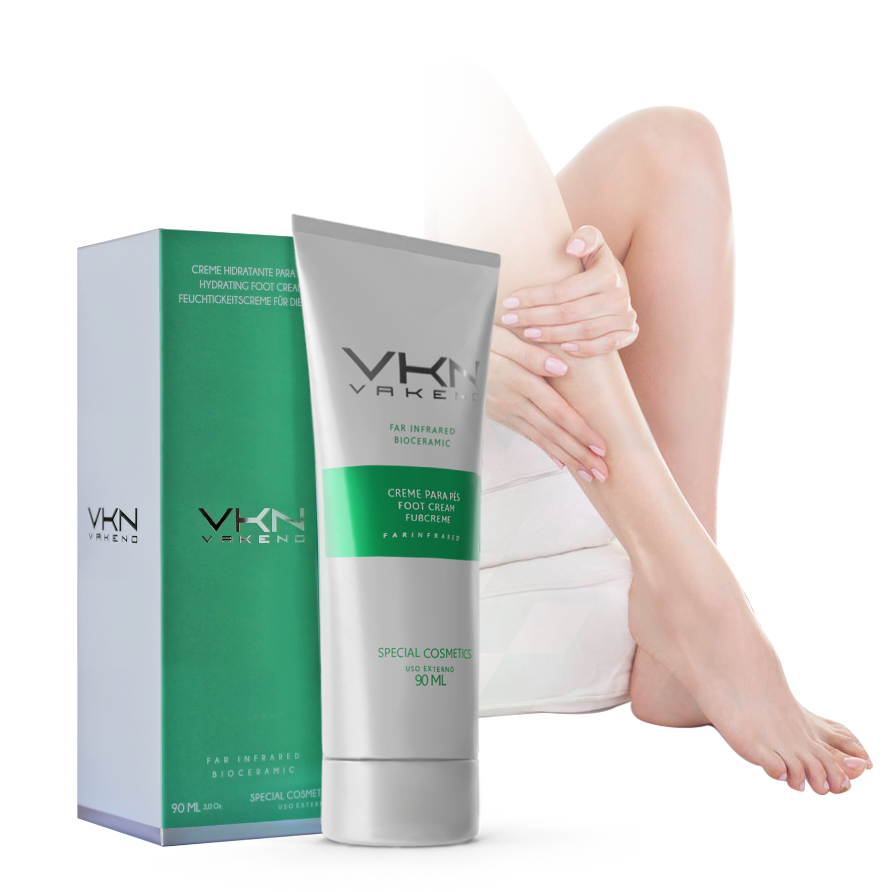 Vakeno Hidratante Para os Pés 90ml - Imagem 4